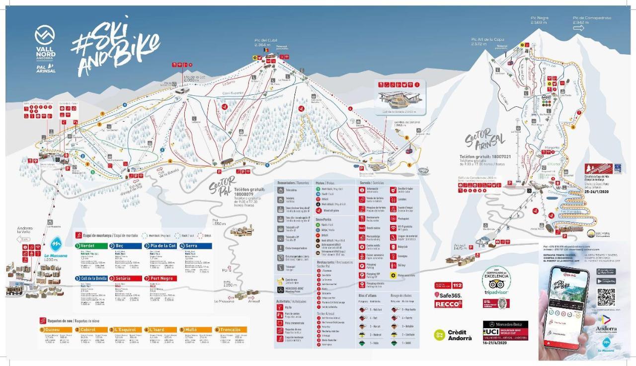 Ribasol Ski Park 5 Pers, Max 4 Adultos Mas Ninos Arinsal Exterior foto